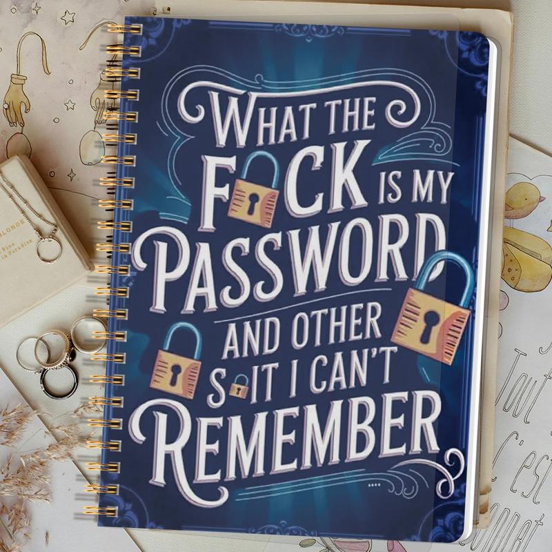 Funny Password Notebook