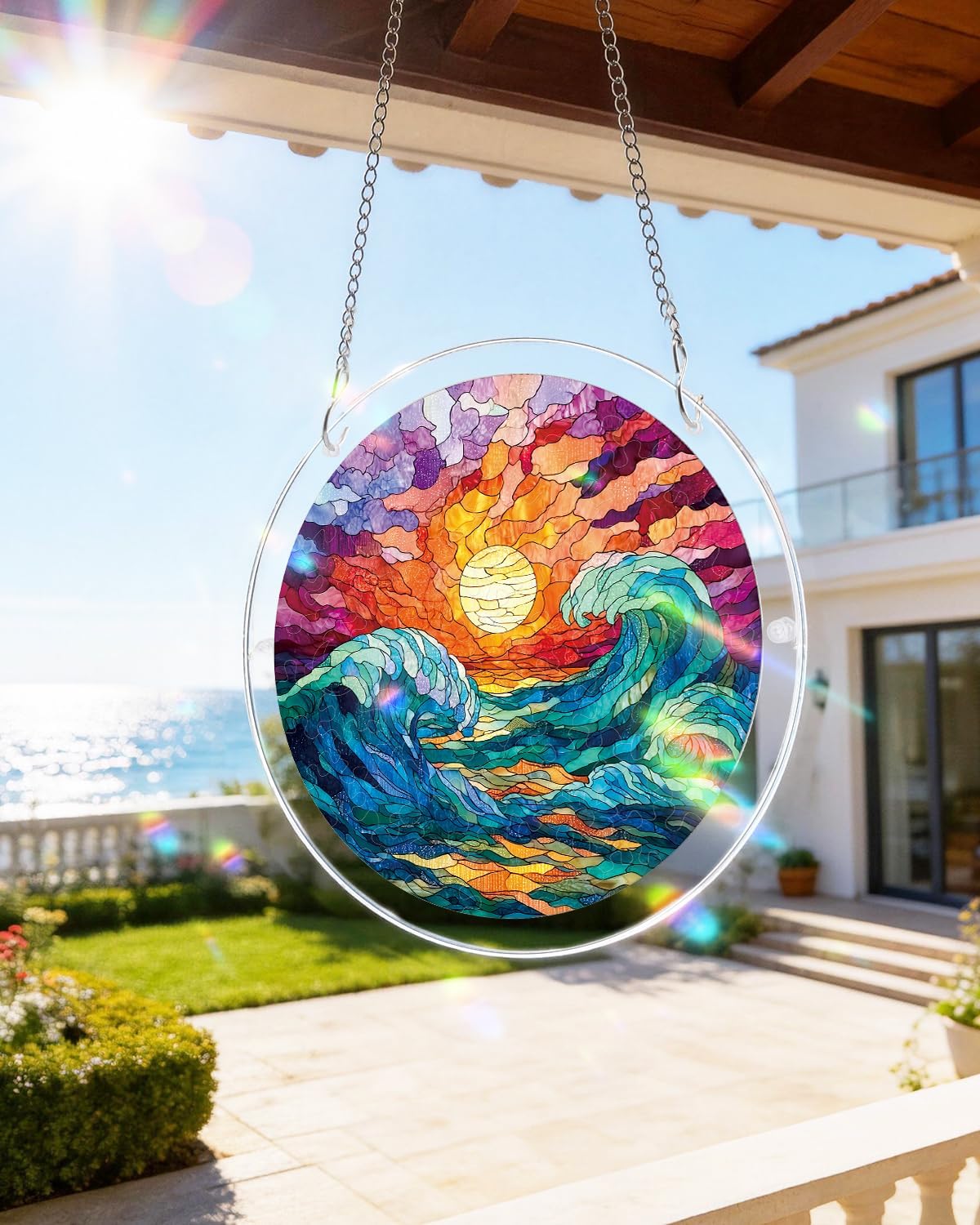 Floral Stained Glass Puzzle