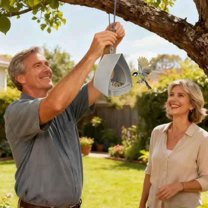 Decorative Hanging Bird Feeder
