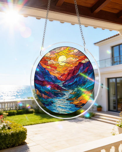 Floral Stained Glass Puzzle
