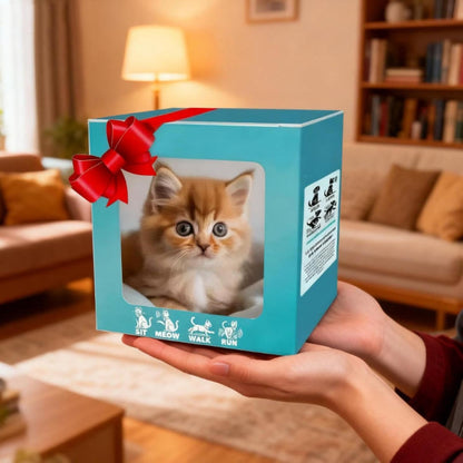 Interactive Robotic Plush Cat