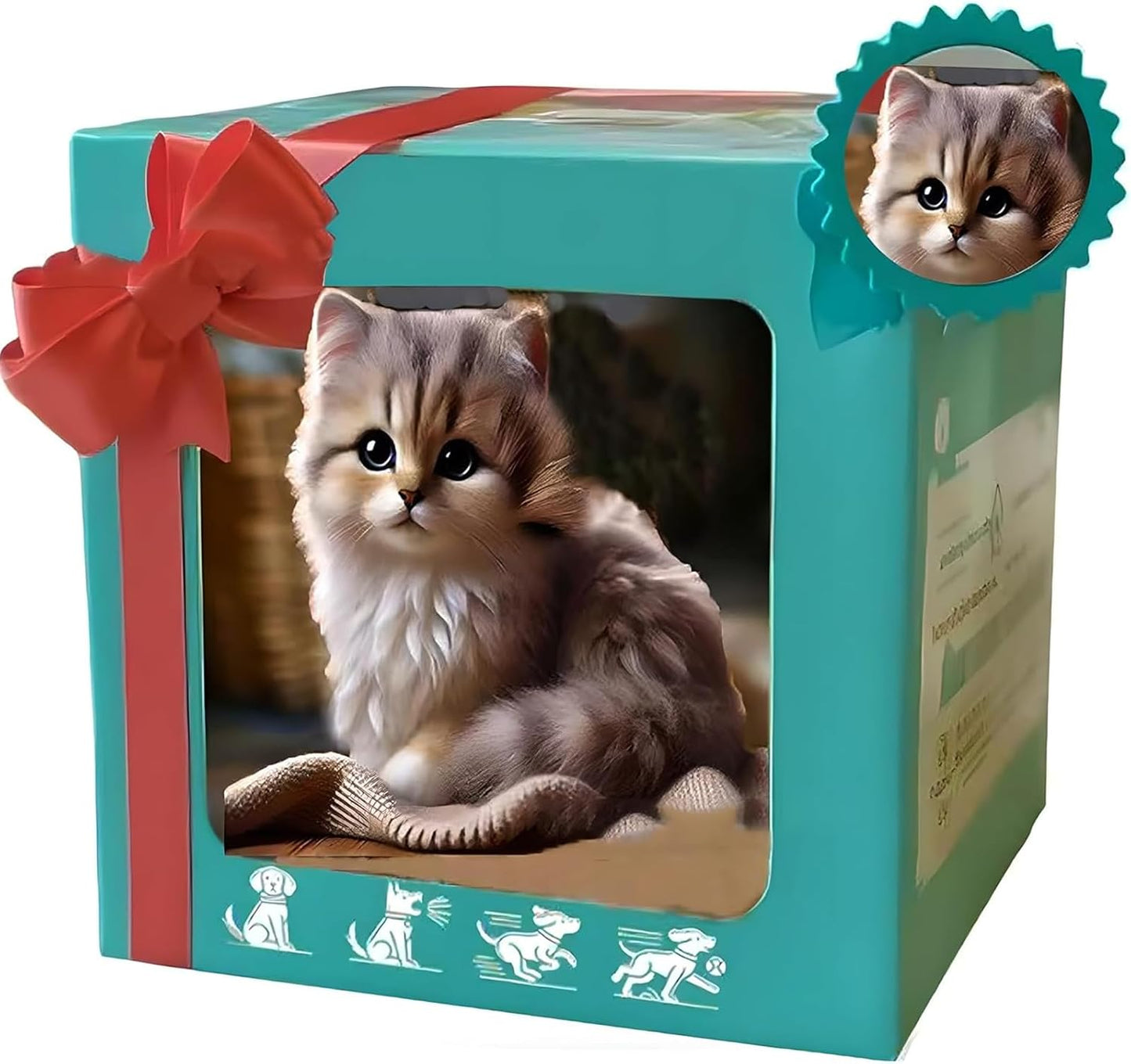 Interactive Robotic Plush Cat