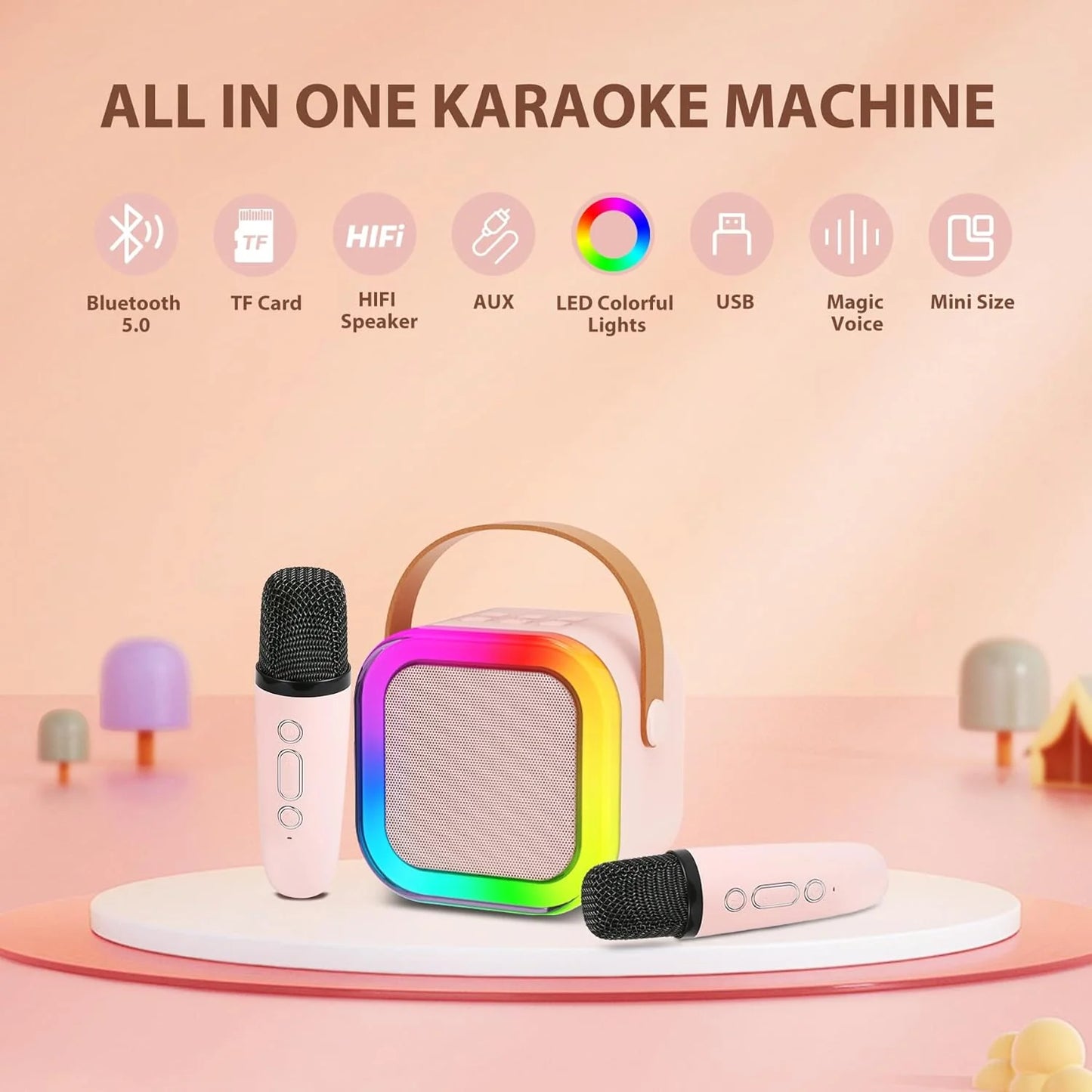 Speaker With Microphone Set