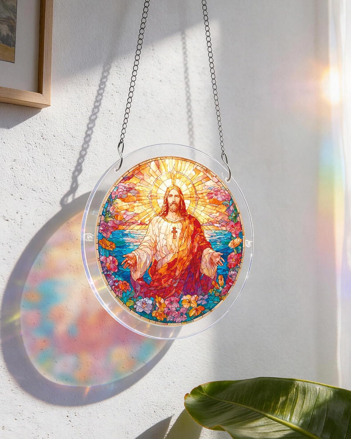 Floral Stained Glass Puzzle