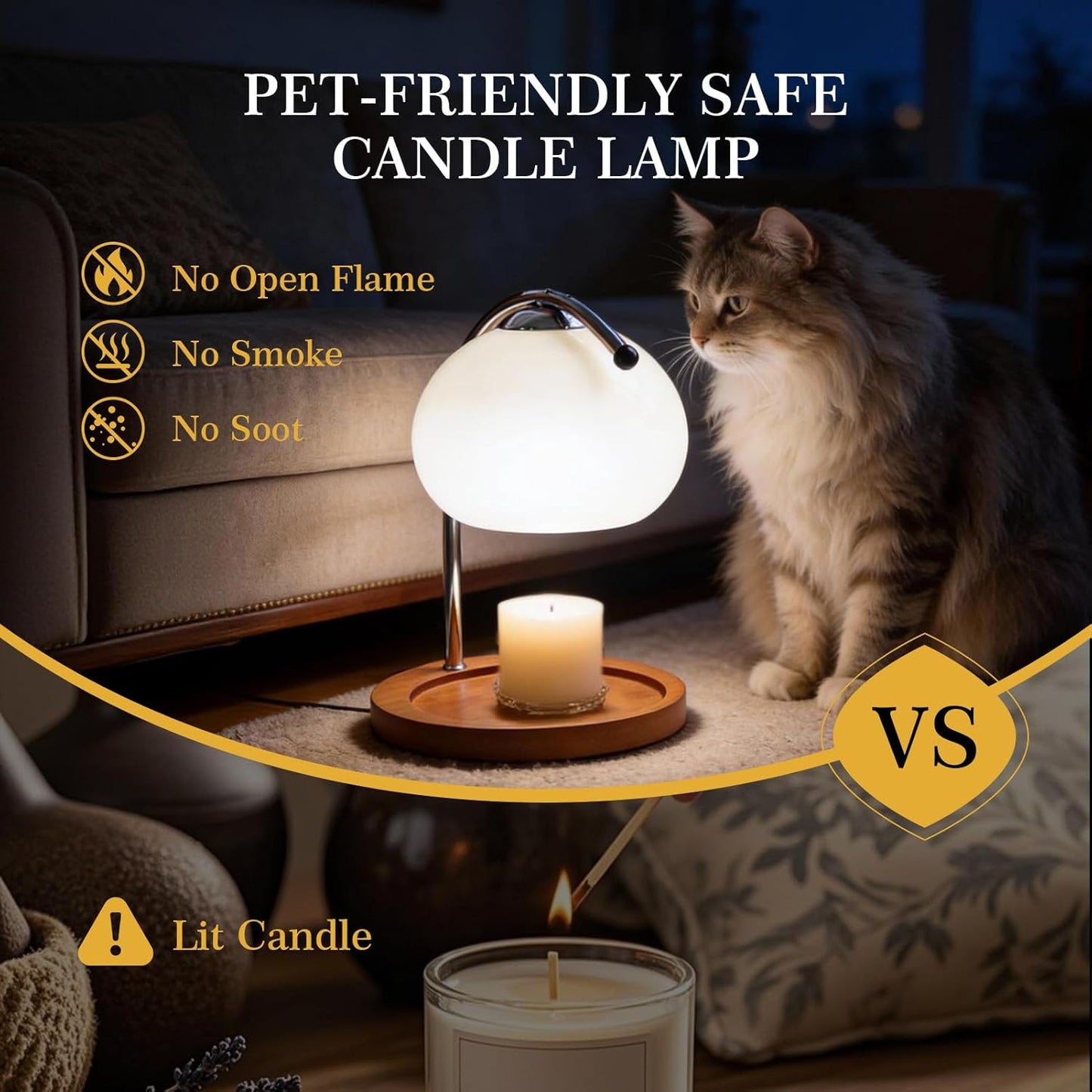 Sola candle warmer lamp