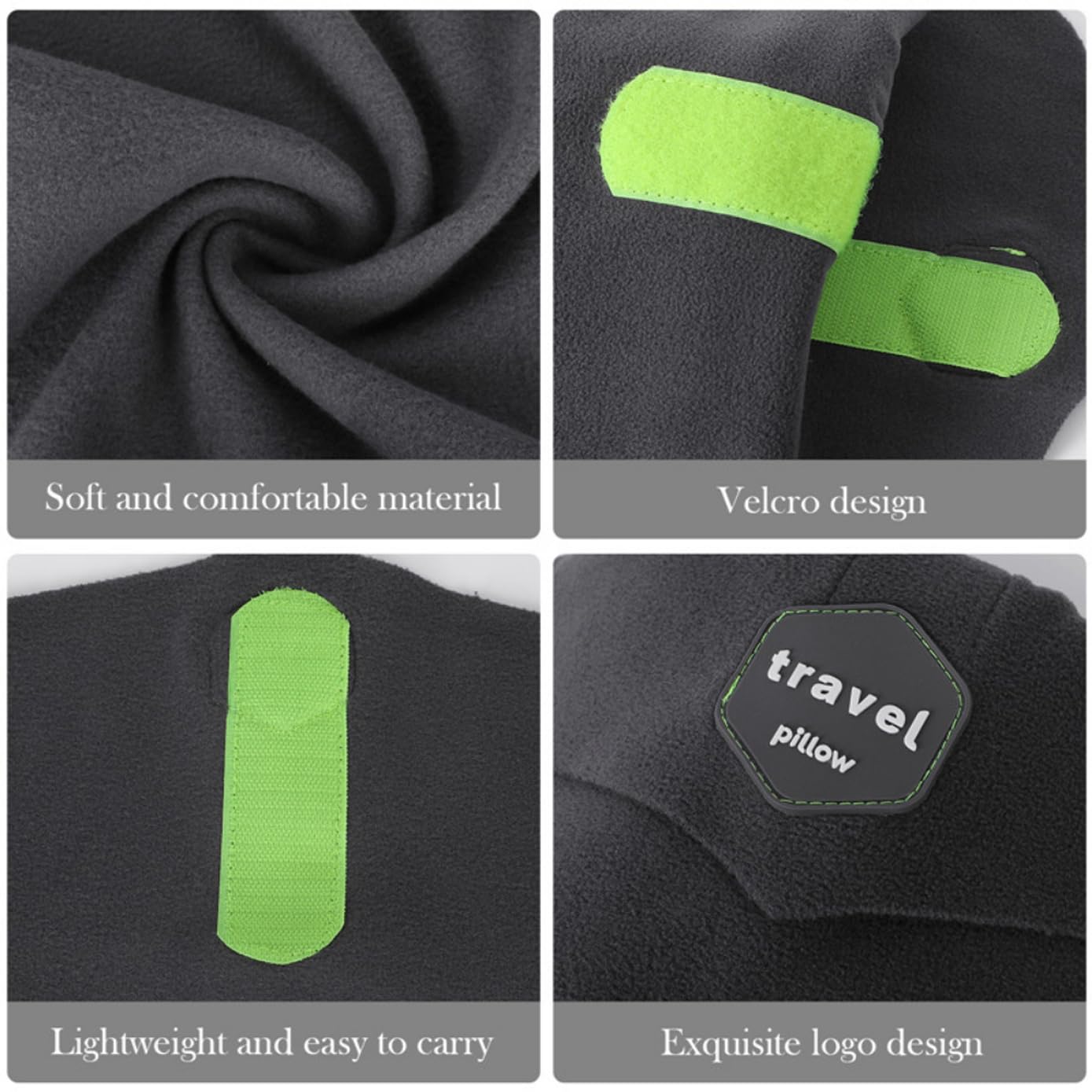 Soft Portable Neck Rest Pillow for Travel Comfort