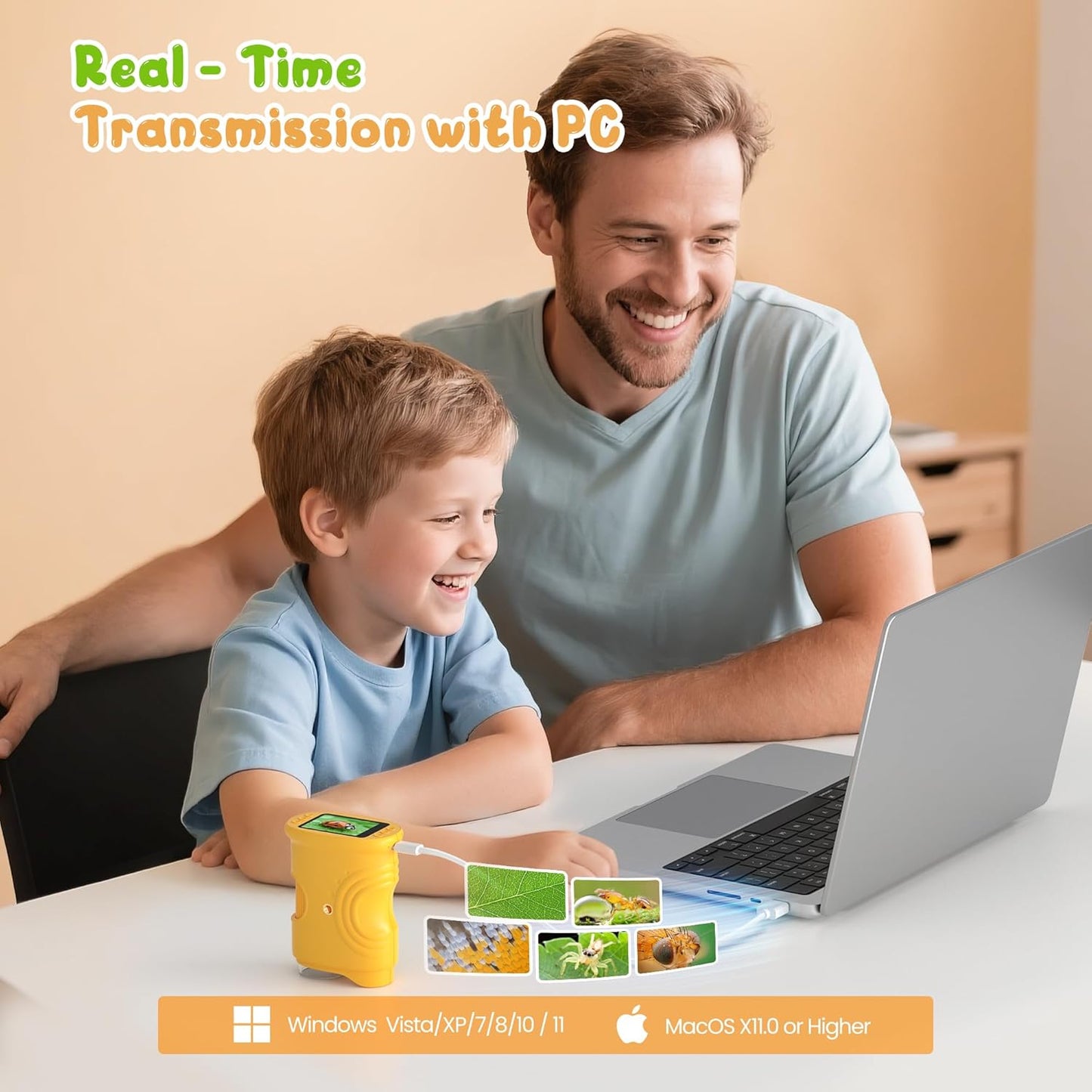 Handheld Digital Microscope for Kids