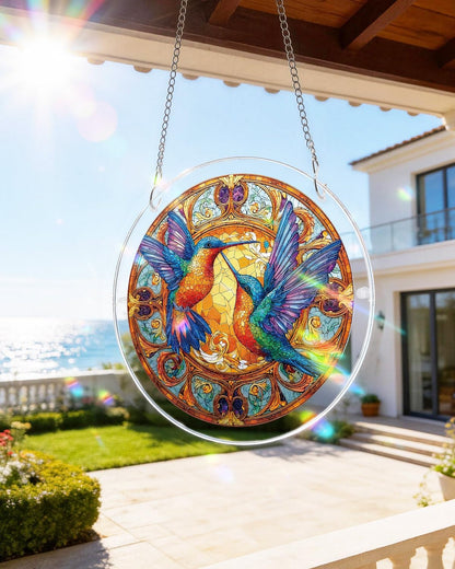 Floral Stained Glass Puzzle