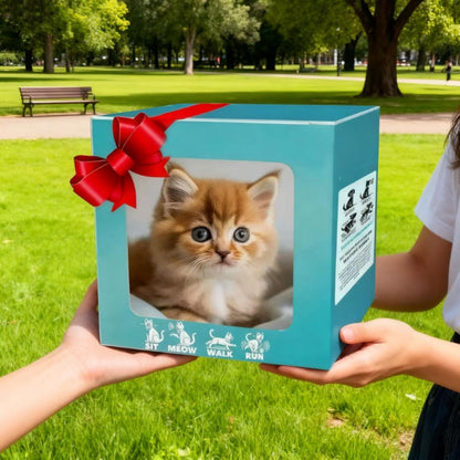 Interactive Robotic Plush Cat
