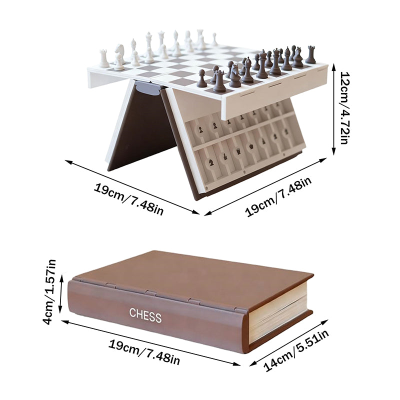 3D Printed Book Chess Board