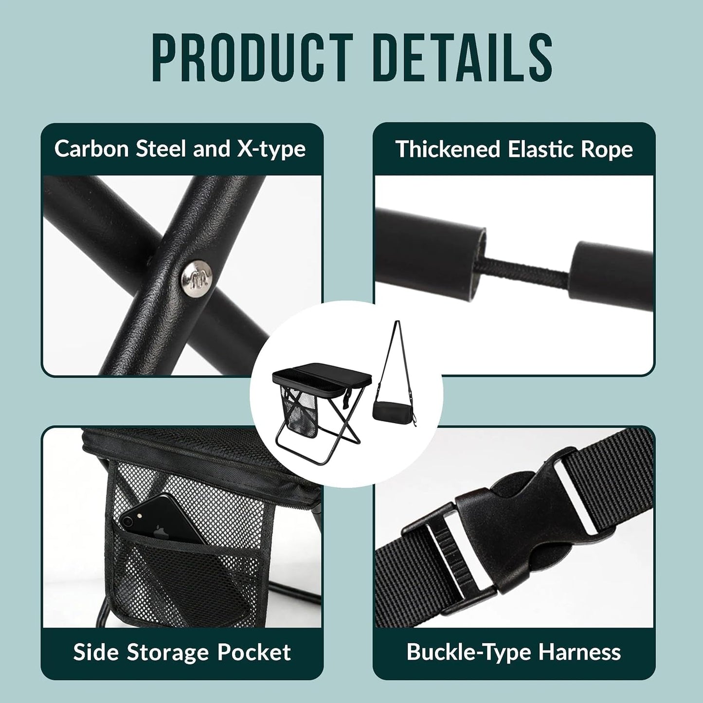 Portable Folding Camping Stool