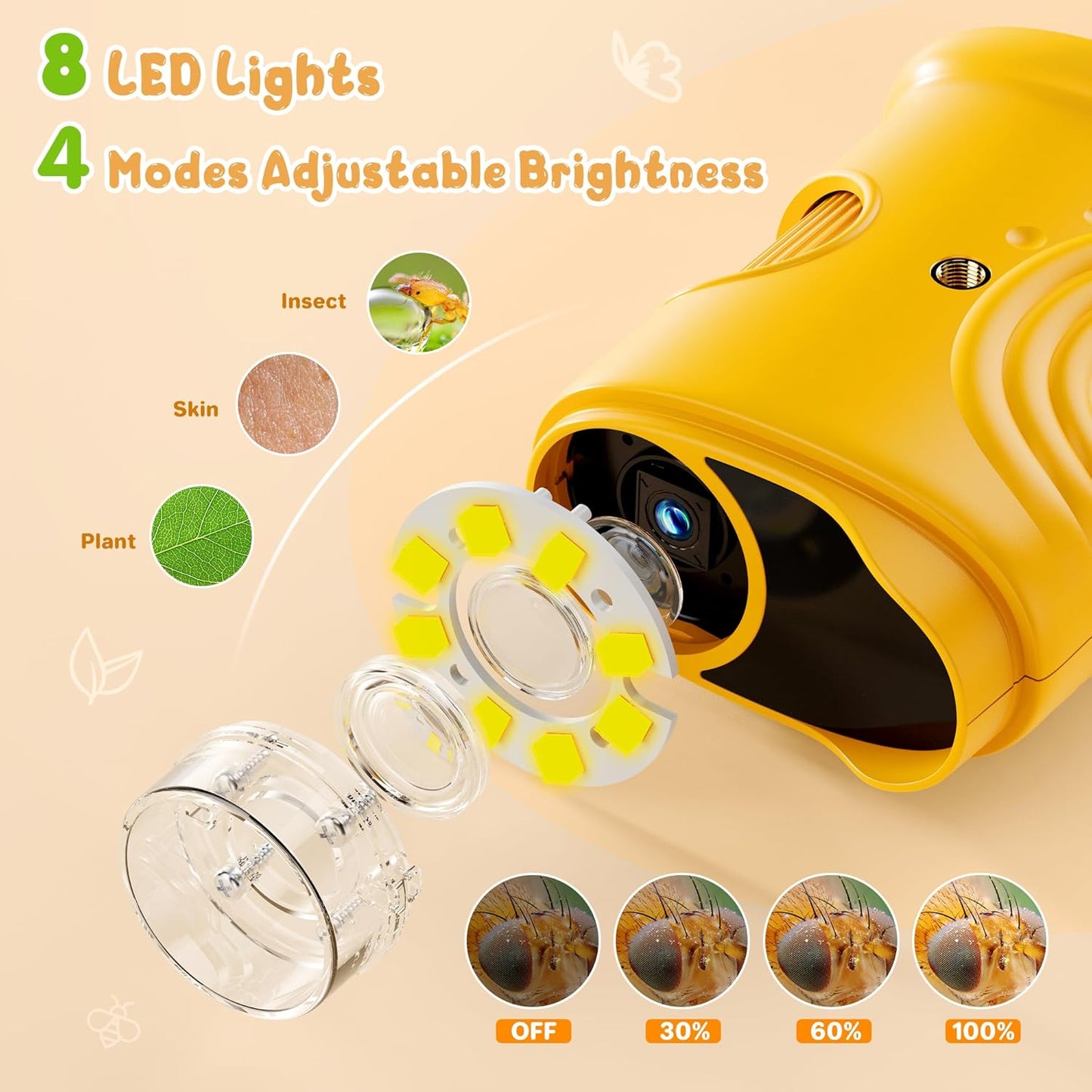 Handheld Digital Microscope for Kids