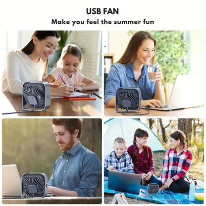 Portable USB Desk Fan