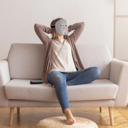 LED Infrared Therapy Mask with Remote