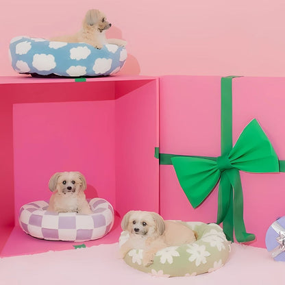 Quality Round Donut Dog Bed