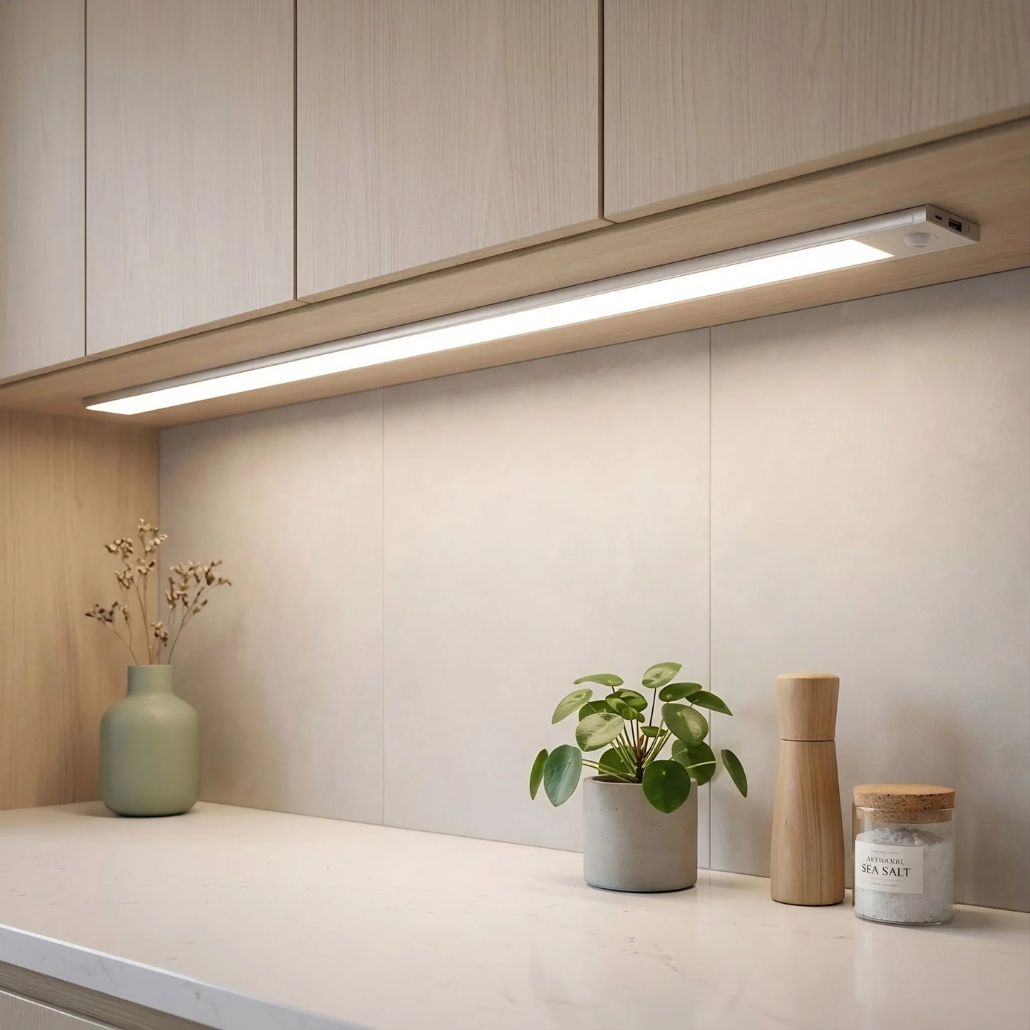 Cordless LED Under Cabinet Light with Motion Sensor