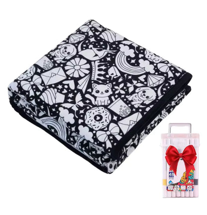 Comfy Coloring Blanket