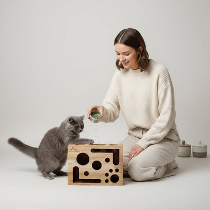 Cat Nail File Enrichment Box