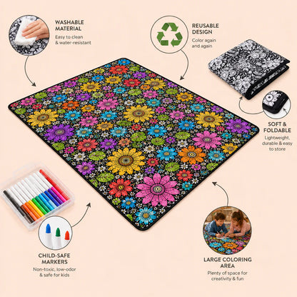 Comfy Coloring Blanket