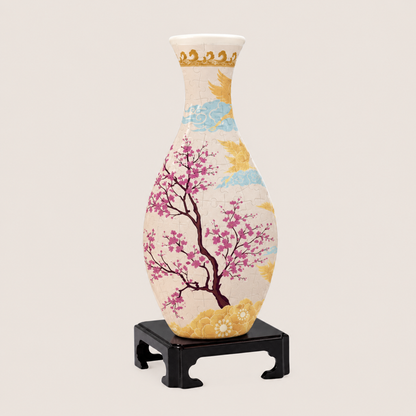 3D Puzzle Vase for Flowers
