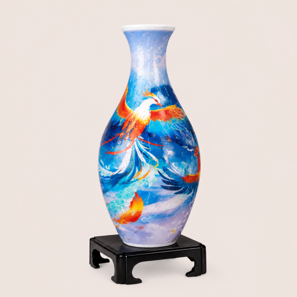 3D Puzzle Vase for Flowers