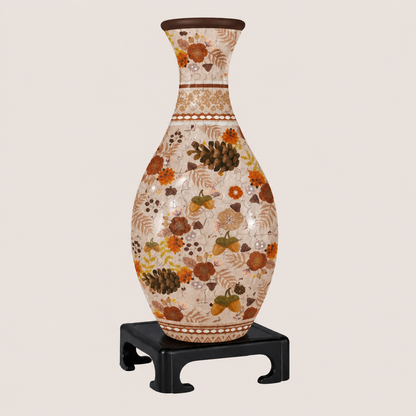 3D Puzzle Vase for Flowers