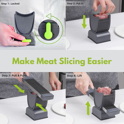 Meat Slicer Cleaver Kitchen Knife Set