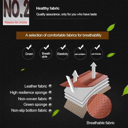 Comfortable Car Seat Pad with Fresh Scent & Back Support
