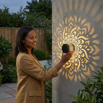 Decorative Solar Mandala Lights
