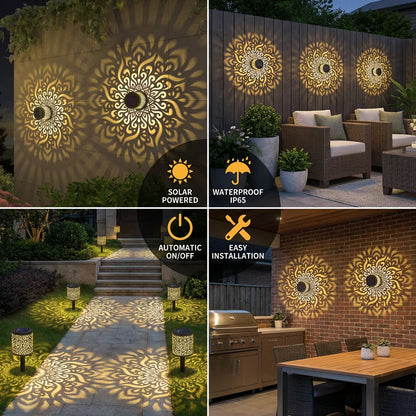 Decorative Solar Mandala Lights
