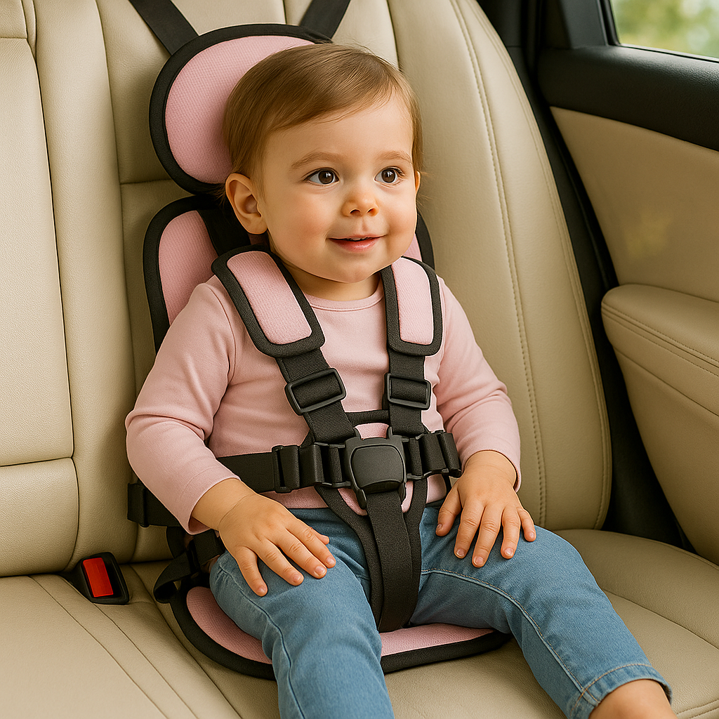 Portable Folding Baby Car Booster Seat