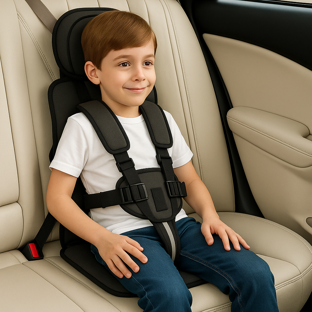 Portable Folding Baby Car Booster Seat