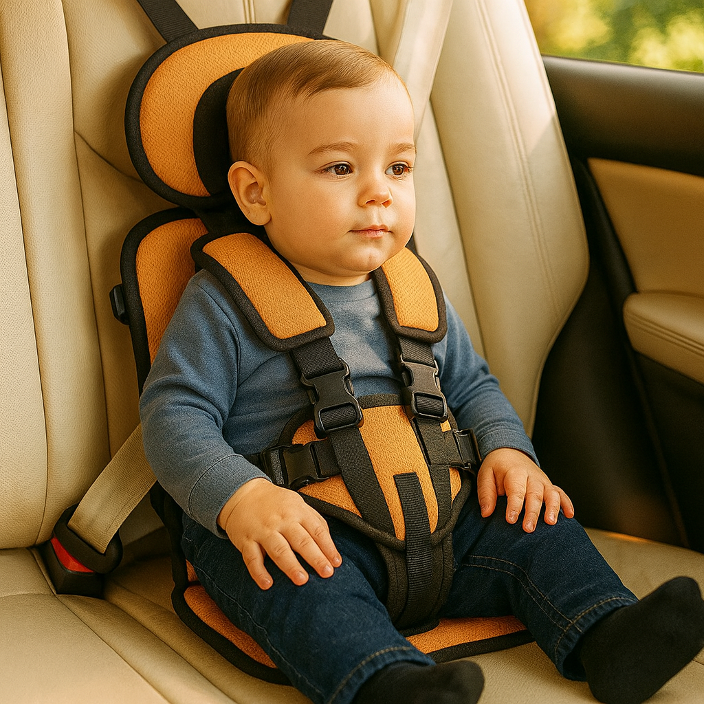 Portable Folding Baby Car Booster Seat