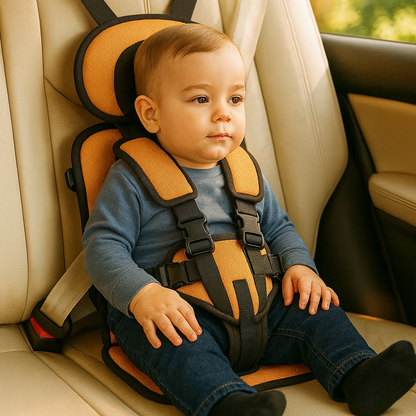 Portable Folding Baby Car Booster Seat