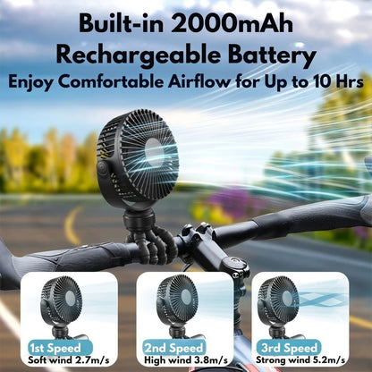 Mini Portable Stroller Fan