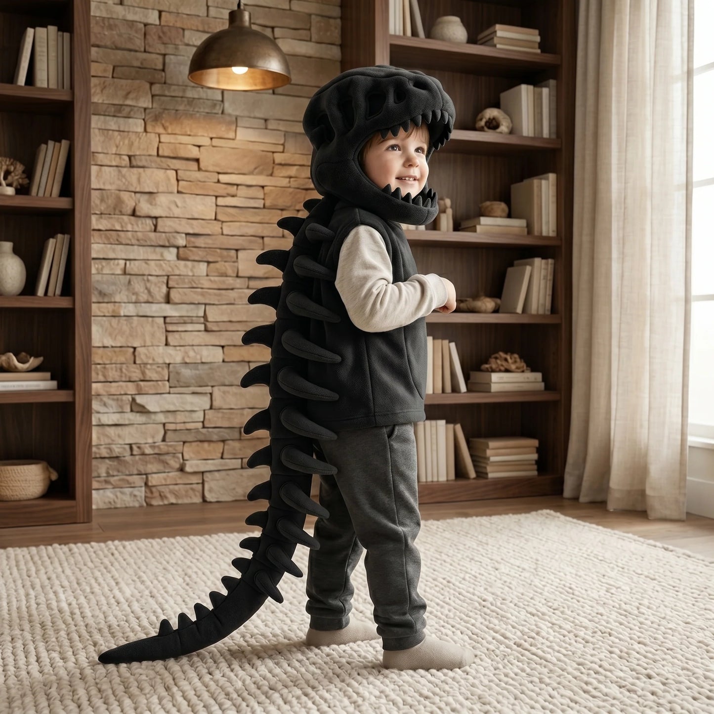 Dino Plush Hoodie