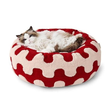 Quality Round Donut Dog Bed