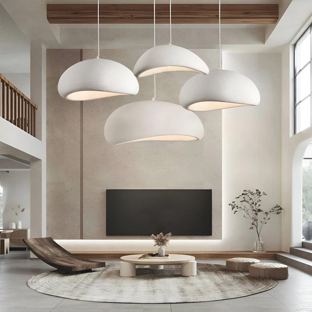 Wabi Sabi Mushroom Chandelier