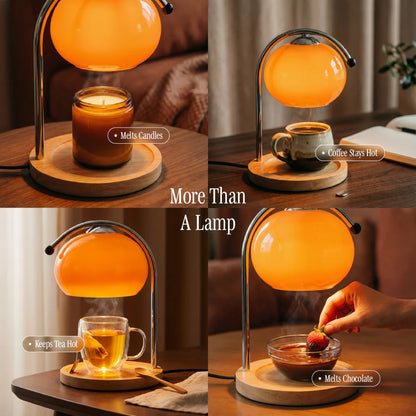 Retro Dome Candle Warmer Lamp