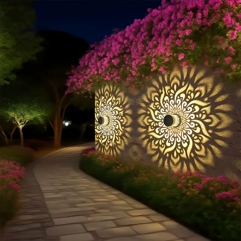 Decorative Solar Mandala Lights
