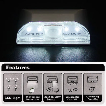LED Door Keyhole Lights with Motion Sensors