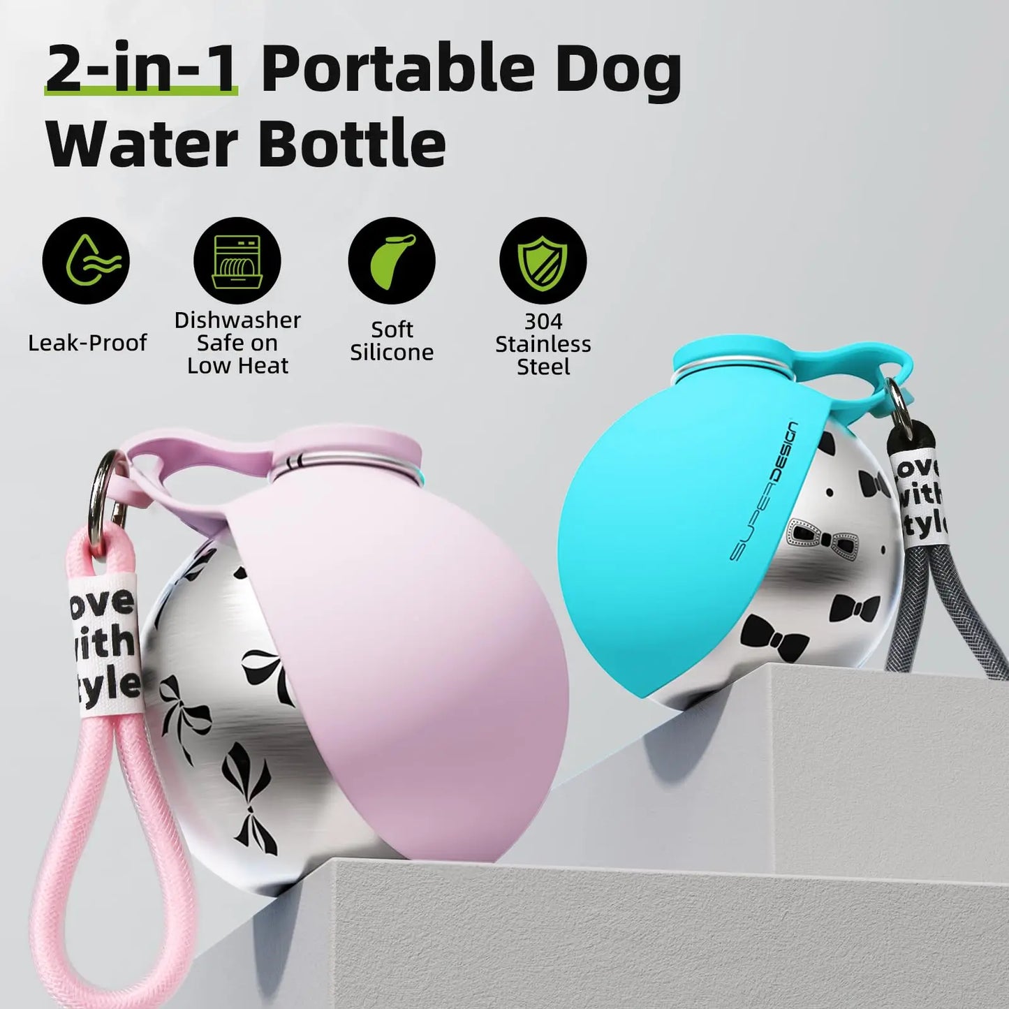 Portable Dog Water Bottle