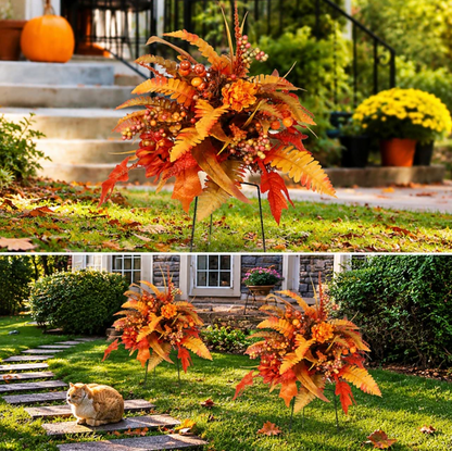 Floral Garden Stake Arrangement