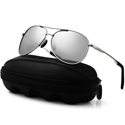 Polarized Aviator Sunglasses with UV400 Protection