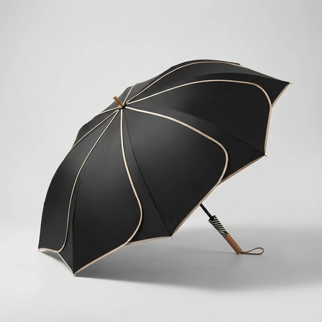 Ladies' umbrella with floral motif
