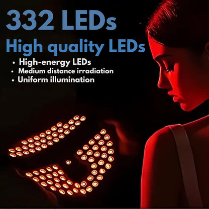 LED Infrared Therapy Mask with Remote