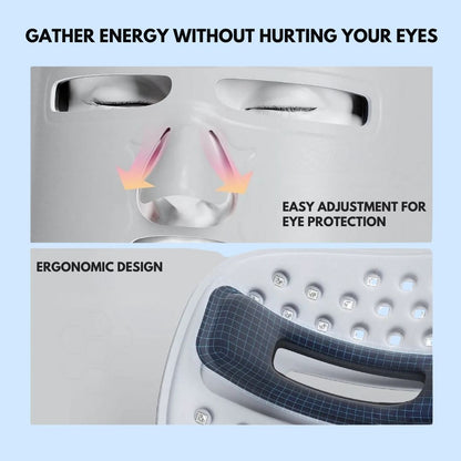 LED Infrared Therapy Mask with Remote