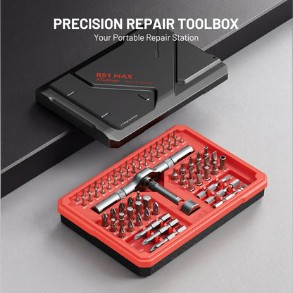 Magnetic Precision Screwdriver Set with Ratchet Handle