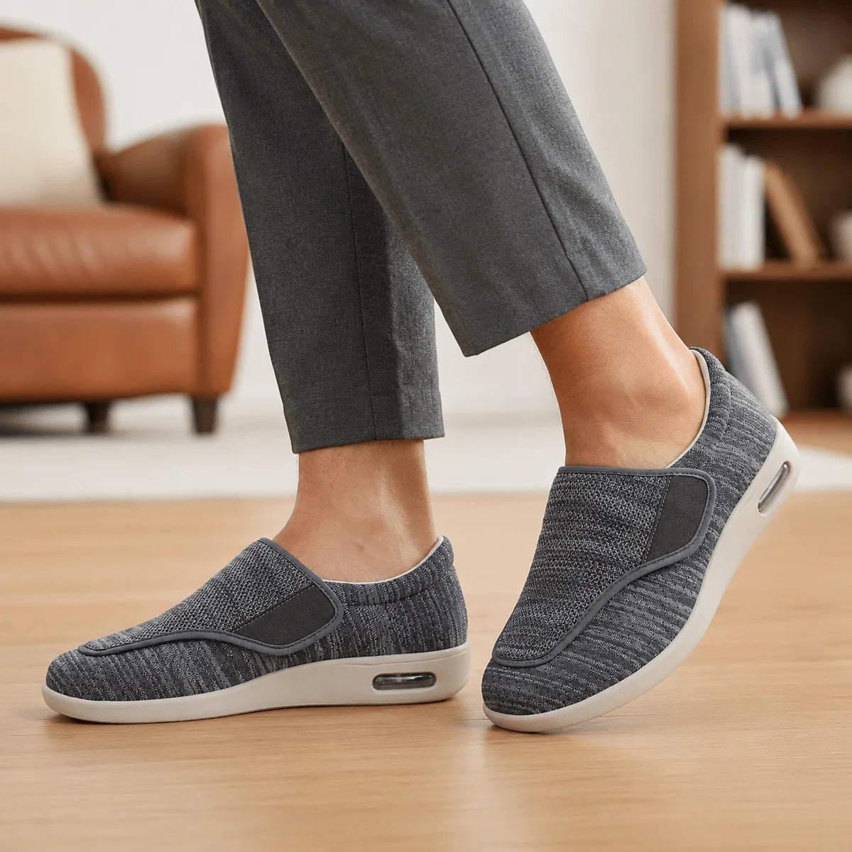Diabetic Comfort Slip-On Shoes