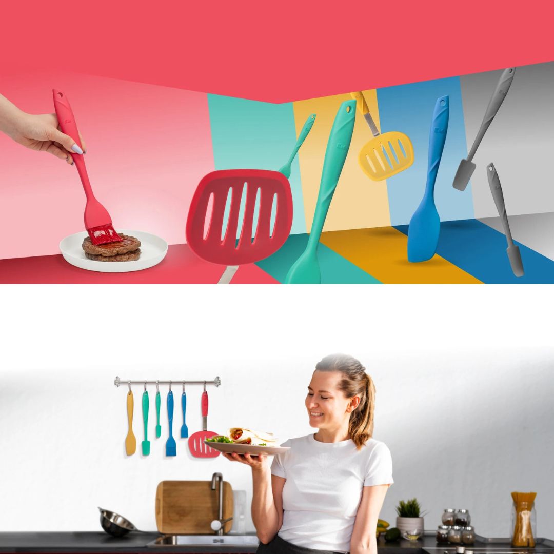 Platinum Silicone Utensils Set